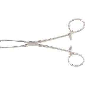 MILTEX ALLIS Tissue Forceps, 6-1/4" (157mm), 4 X 5 Teeth, 4.5mm Wide Jaws. MPN: 16-6
