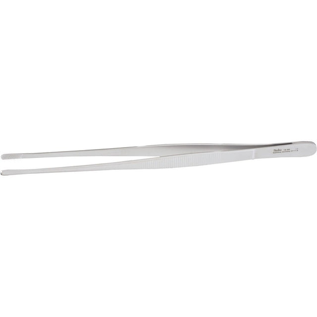 MILTEX WANGENSTEEN Tissue Forceps, 9" (230mm), Rounded Jaws with Fine Cross Serrations. MPN: 16-80