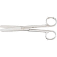 MILTEX Utility Scissors straight, blunt/blunt, one serrated blade, extra heavy, Length= 6-1/2" (16.5 cm). MPN: 1702