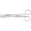 MILTEX Utility Scissors curved, blunt/blunt, one serrated blade, extra heavy, Length= 6-1/2" (16.5 cm). MPN: 1706