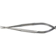 Miltex Micro Needle Holder, 5½" (14 cm), Curved, Round Handles, 0.75 mm and 1.0 mm Tips. MPN: 17-1000