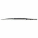 MILTEX Rhoton MicroSurgery Suture Tying Forceps, 7" (180mm), Straight, 0.4mm Tips. MPN: 17-1150