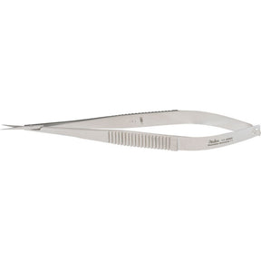 MILTEX Micro Surgery Scissors, sharp points, 6" (15.2 cm), straight, 8 mm blades, flat handles. MPN: 17-2060