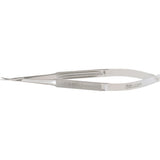 MILTEX Micro Surgery Scissors, Sharp Points, 5-3/4" (145mm) Curved, 10mm Blades, Round Handles. MPN: 17-2100
