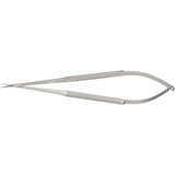 MILTEX Micro Surgery Scissors, sharp points, 7-1/8" (18.1 cm), straight, 6 mm blades, round handles. MPN: 17-2160