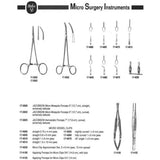 MILTEX JACOBSON Micro Mosquito Forceps, curved, extremely delicate. MPN: 17-2602 - Image 3