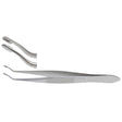 MILTEX ARRUGA Capsule Forceps, 4" (10.2 cm), new curve. MPN: 18-1002