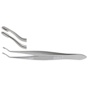 MILTEX ARRUGA Capsule Forceps, 4" (10.2 cm), new curve. MPN: 18-1002