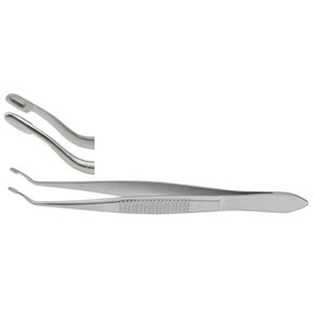 MILTEX ARRUGA Capsule Forceps, 4" (10.2 cm), new curve. MPN: 18-1002