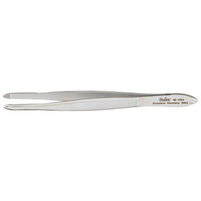 MILTEX ZIEGLER Cilia Forceps, 3-1/2" (90mm), 2.6mm Wide Serrated Jaws. MPN: 18-1104