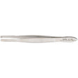MILTEX DOUGLAS Cilia Forceps, 3-1/2" (89mm), 2.5mm Wide, with Fine Horizontal Serrations. MPN: 18-1106