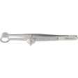 MILTEX AYER Chalazion Forceps, 3-5/8" (92mm), Fenestrated Jaw, Inside Ring Diameter 9mm, Solid Blade. MPN: 18-1170