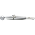 MILTEX LAMBERT Chalazion Forceps, 3-5/8" (91.9mm), Fenestrated Jaw, 11mm wide. MPN: 18-1174