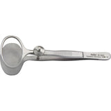 MILTEX DESMARRES Chalazion Forceps, 3-3/4" (95mm), Large Size, 17mm X 28mm Inside Diameter of Fenestrated Jaw. MPN: 18-1204