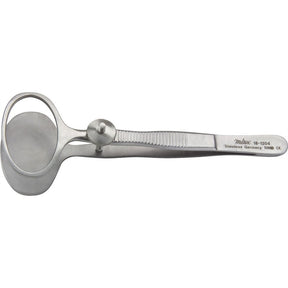 MILTEX DESMARRES Chalazion Forceps, 3-3/4" (95mm), Large Size, 17mm X 28mm Inside Diameter of Fenestrated Jaw. MPN: 18-1204