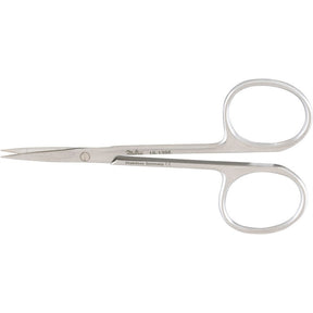 MILTEX Iris Scissors, 3-1/2" (8.9 cm), straight, with 20 mm blades, delicate. MPN: 18-1396