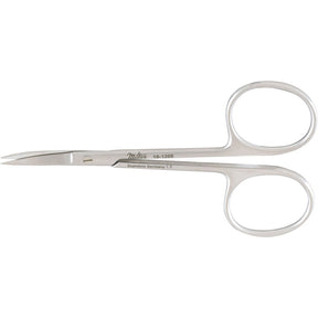 MILTEX Iris Scissors, 3-1/2" (8.9 cm), curved, with 20 mm blades, delicate. MPN: 18-1398