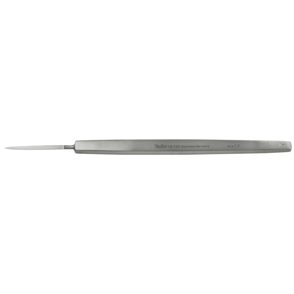 MILTEX VON GRAEFE Cataract Knife, 4-3/4" (120.5mm), No. 1, Blade Width 1.5mm. MPN: 18-140