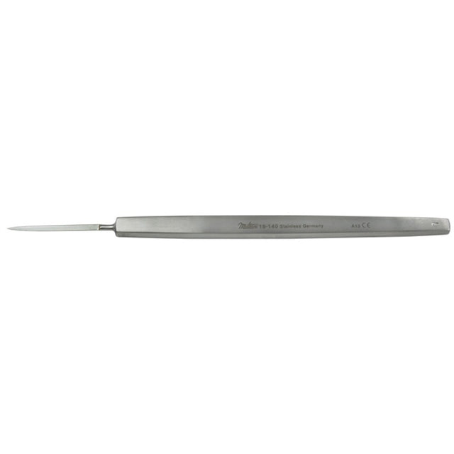 MILTEX VON GRAEFE Cataract Knife, 4-3/4" (120.5mm), No. 1, Blade Width 1.5mm. MPN: 18-140