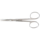MILTEX Iris Scissors, 4-1/8" (104mm), Straight, 1-1/4" (32mm) Blades, Heavy Pattern. MPN: 18-1404