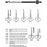 MILTEX Iris Scissors, 4-1/8" (104mm), Straight, 1-1/4" (32mm) Blades, Heavy Pattern. MPN: 18-1404 - Image 5