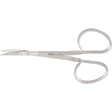 MILTEX Iris Scissors, 4" (102mm), Curved, 1" (25.5mm) Blades, Ribbon-Type Handle. MPN: 18-1416