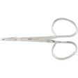 MILTEX Iris Scissors, 3-3/4" (96mm), Straight, 18,5mm Blades, Ribbon Type Handle. MPN: 18-1417