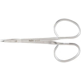 MILTEX Iris Scissors, 3-3/4" (96mm), Straight, 18,5mm Blades, Ribbon Type Handle. MPN: 18-1417