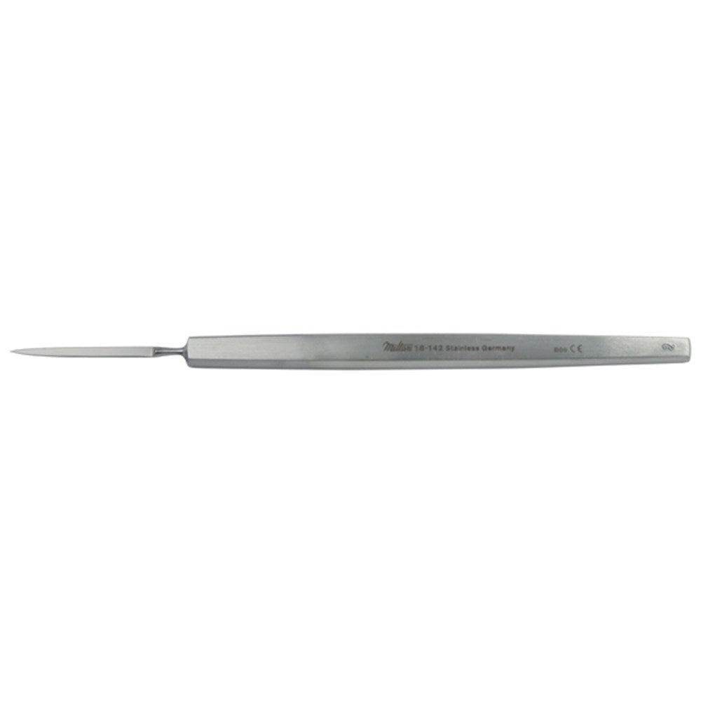 MILTEX VON GRAEFE Cataract Knife, 4-7/8" (125mm), No. 2, Blade Width 1.7mm. MPN: 18-142