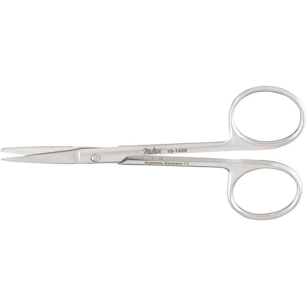 MILTEX KNAPP Iris Scissors, 4" (10.2 cm), straight, sharp/blunt points. MPN: 18-1420