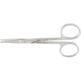 MILTEX Eye Scissors, 4-1/8" (10.5cm), w/Probe Point, Straight. MPN: 18-1430