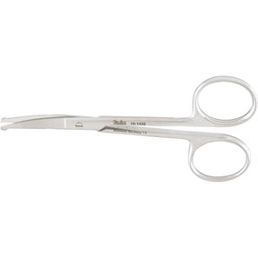 MILTEX Eye Scissors, 4-1/8" (10.5cm), w/Probe Point, Curved. MPN: 18-1432