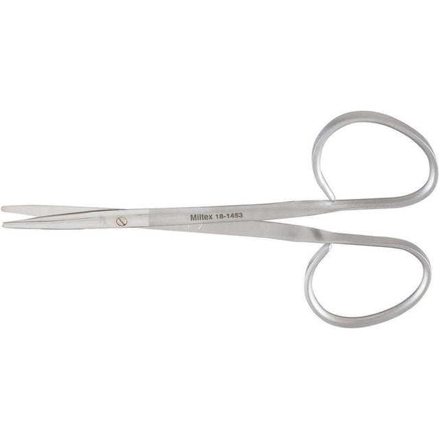 MILTEX Strabismus Scissors, 4-1/4" (10.8 cm), straight, ribbon-type. MPN: 18-1453