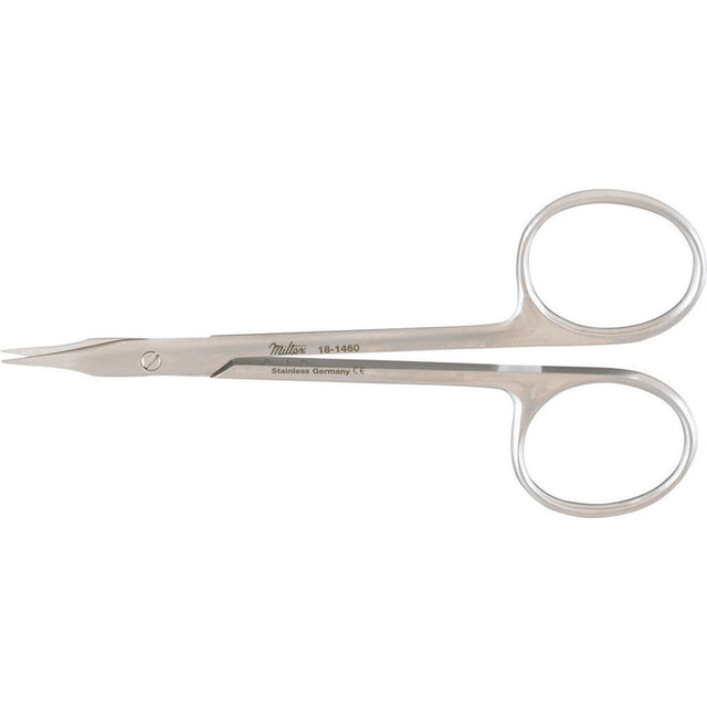 MILTEX STEVENS Tenotomy Scissors, 4-1/8" (105mm), Straight, Short Blades, Sharp Points. MPN: 18-1460