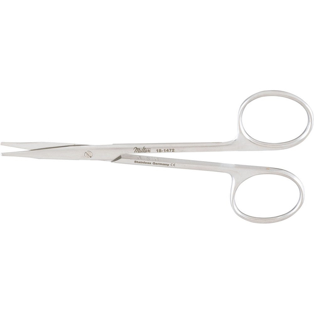MILTEX STEVENS Tenotomy Scissors, 4-1/2" (115mm), Straight, Long Blades, Blunt Points. MPN: 18-1472
