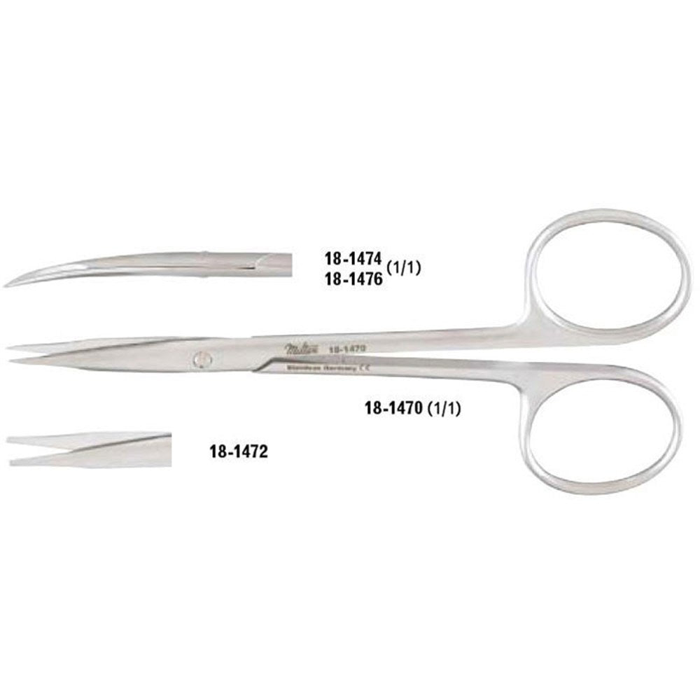 MILTEX STEVENS Tenotomy Scissors, 4-1/2" (115mm), Curved, Long Blades, Sharp Points. MPN: 18-1474 - Image 5