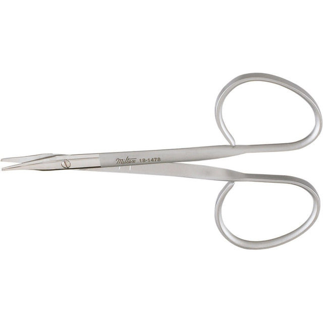 MILTEX STEVENS Tenotomy Scissors, 3-7/8" (97mm), Curved, Blunt Points, Ribbon-Type. MPN: 18-1478