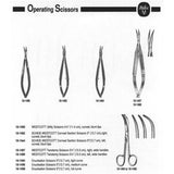 MILTEX ENUCLEATION Scissors, 5" (127mm), Light Curve, Rounded Blades, Blunt Tips. MPN: 18-1494 - Image 2