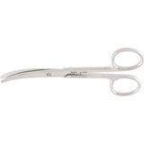 MILTEX ENUCLEATION Scissors, 5" (127mm), Medium Curve, Rounded Blades, Blunt Tips. MPN: 18-1496