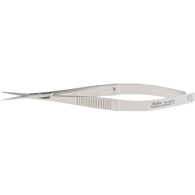 MILTEX NOYES Iris Scissors, 4-1/2" (115mm), Straight, Sharp/Sharp Tips. MPN: 18-1510