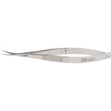 MILTEX NOYES (ROSS) Iris Scissors, 4-1/2" (115mm), Curved, Sharp/Sharp Tips. MPN: 18-1516