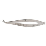 MILTEX CASTROVIEJO Corneal Section Scissors, 4-1/4" (108mm), left, inner blade 1 mm longer, blunt tips. MPN: 18-1562