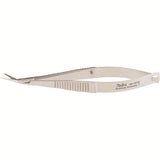 MILTEX CASTROVIEJO Corneal Scissors, 3-3/4" (9.5 cm), angled blades 11 mm, blunt points. MPN: 18-1572