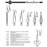 MILTEX CASTROVIEJO Corneal Scissors, 3-3/4" (9.5 cm), curved, sharp points. MPN: 18-1576 - Image 2