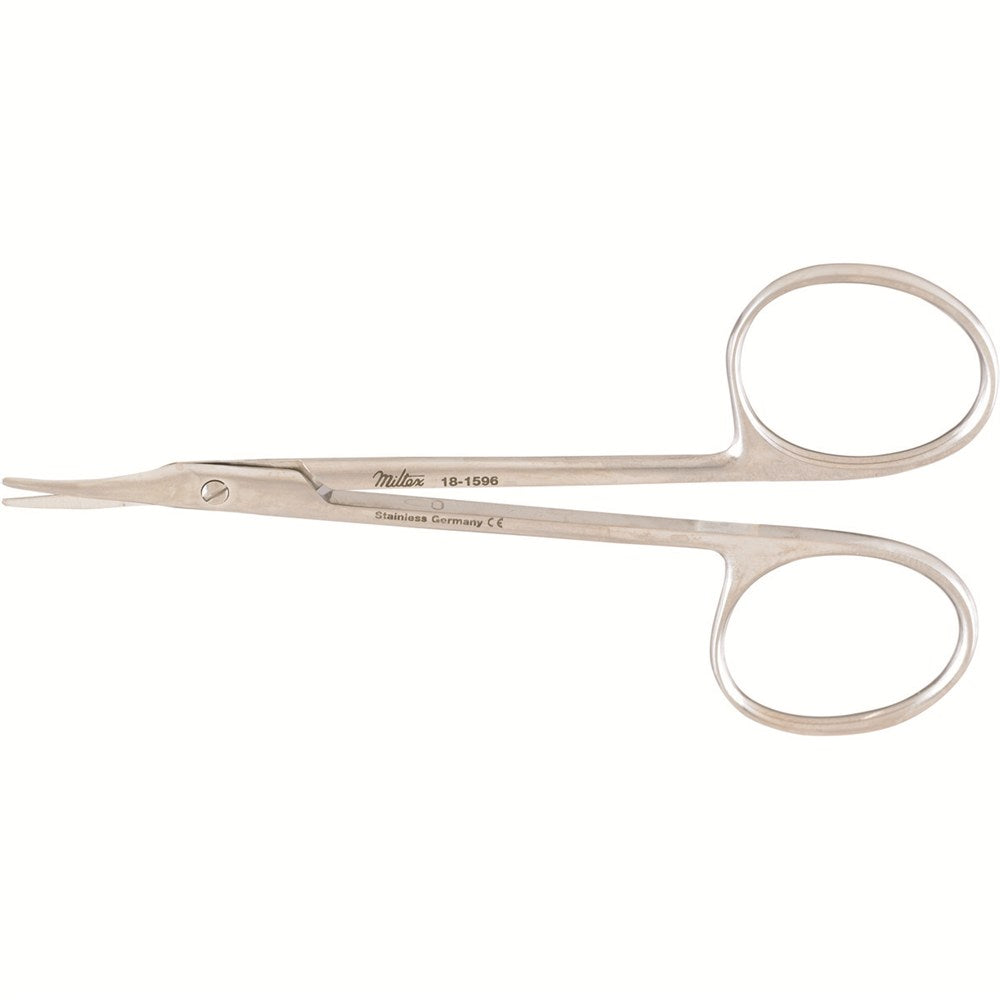 MILTEX MCGUIRE Corneal Scissors, 4-1/8" (10.5 cm), left. MPN: 18-1596