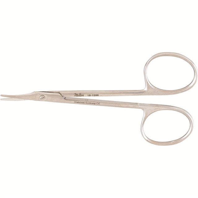 MILTEX MCGUIRE Corneal Scissors, 4-1/8" (10.5 cm), left. MPN: 18-1596