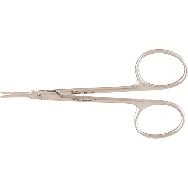 MILTEX AEBLI Corneal Scissors, 4" (10.2 cm), straight. MPN: 18-1600