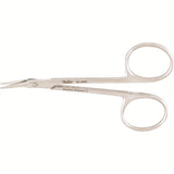MILTEX AEBLI Corneal Scissors, 4" (10.2 cm), angled on flat, right. MPN: 18-1602