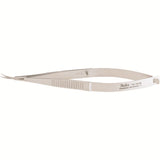 MILTEX Micro Iris Scissors, 4" (10.2 cm), curved, sharp points. MPN: 18-1619