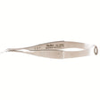 MILTEX VANNAS Scissors, 3-1/4" (8.3 cm), angled on flat, extra delicate sharp points. MPN: 18-1624
